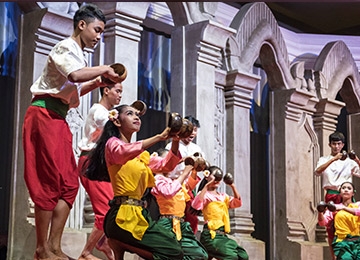 khmer dancing performance